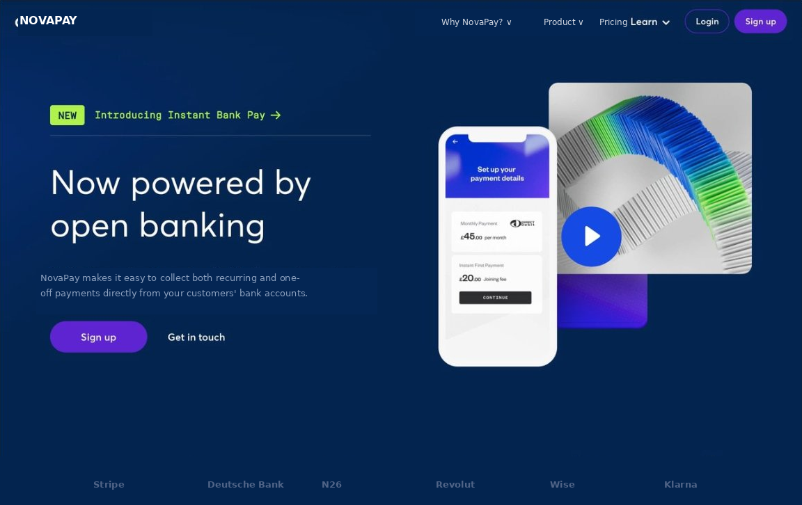 Moderne Website